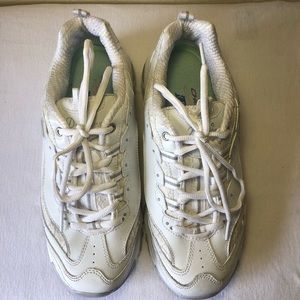 Sketchers D’Lites with lace and silver detail